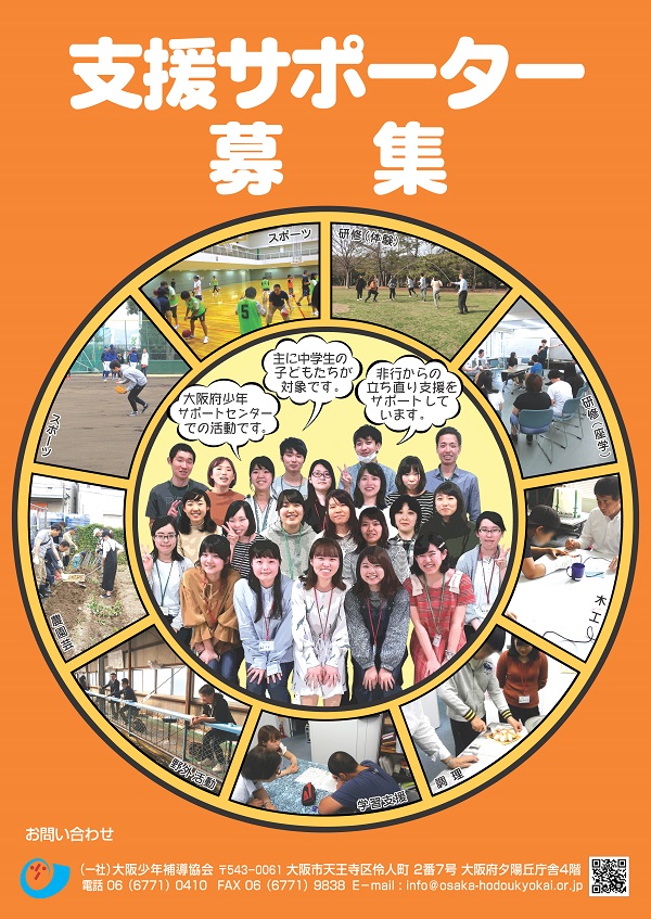 支援サポータの募集